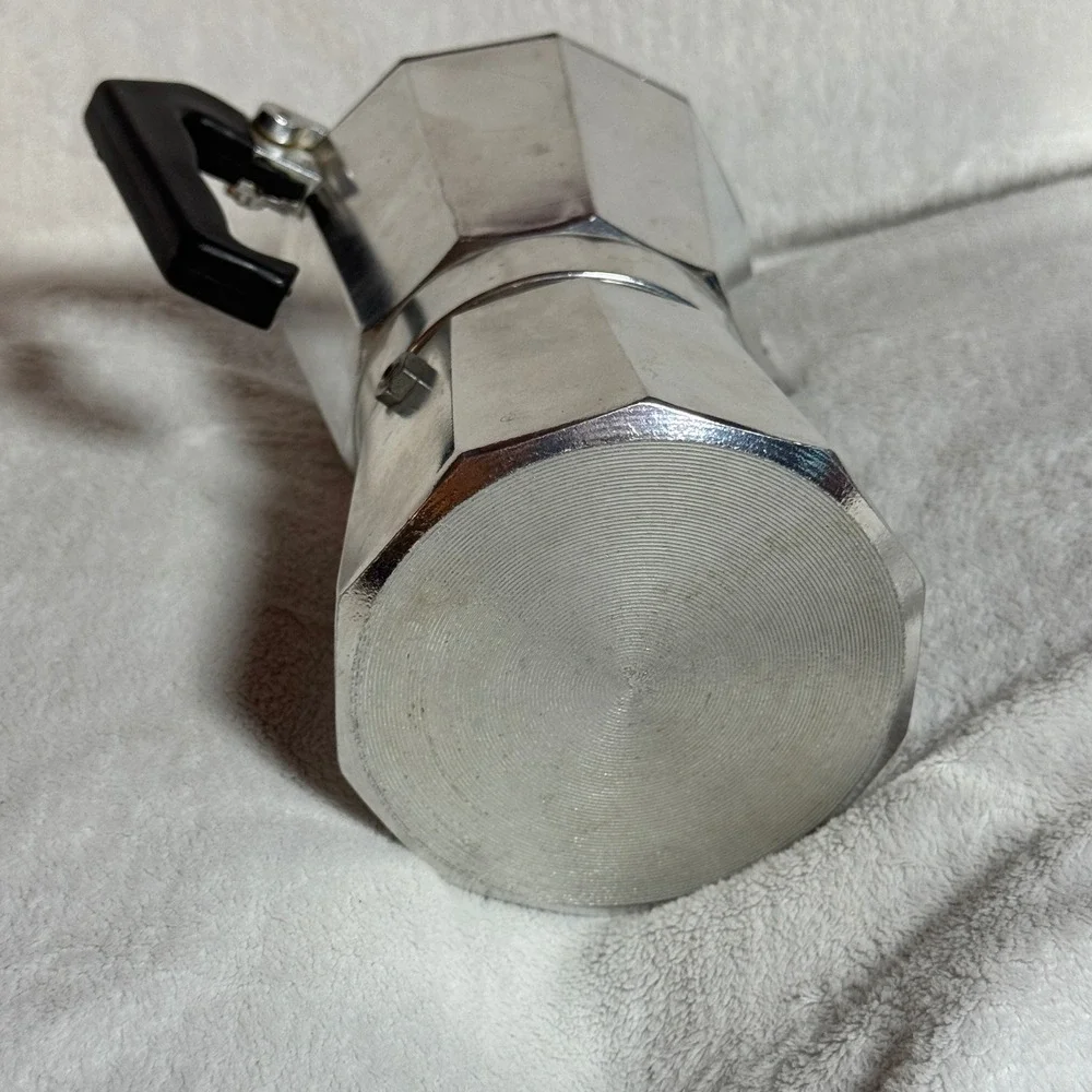 Primula 6 Cup HEAVY WEIGHT Aluminum Espresso Maker, Moka Pot Italian/Cuban/Greca